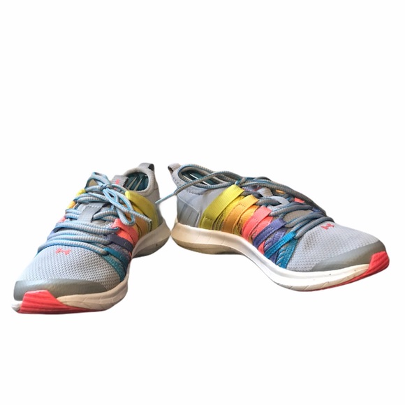 rainbow under armour sneakers